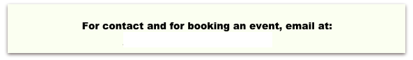   
                      For contact and for booking an event, email at:
                                 jeannie@jeanniemcpherson.com


                                                Jeannie


                                                      

   
